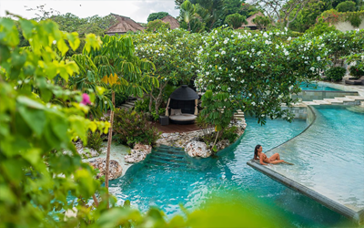 The AYANA offers many pools and wellness options.