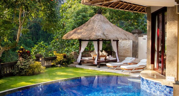 A villa with private pool might be the perfect honeymoon suite!